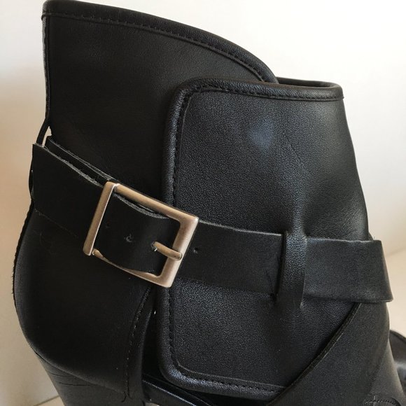 Kelsi Dagger Marcelle Booties Open Toe Heels - Picture 2 of 8